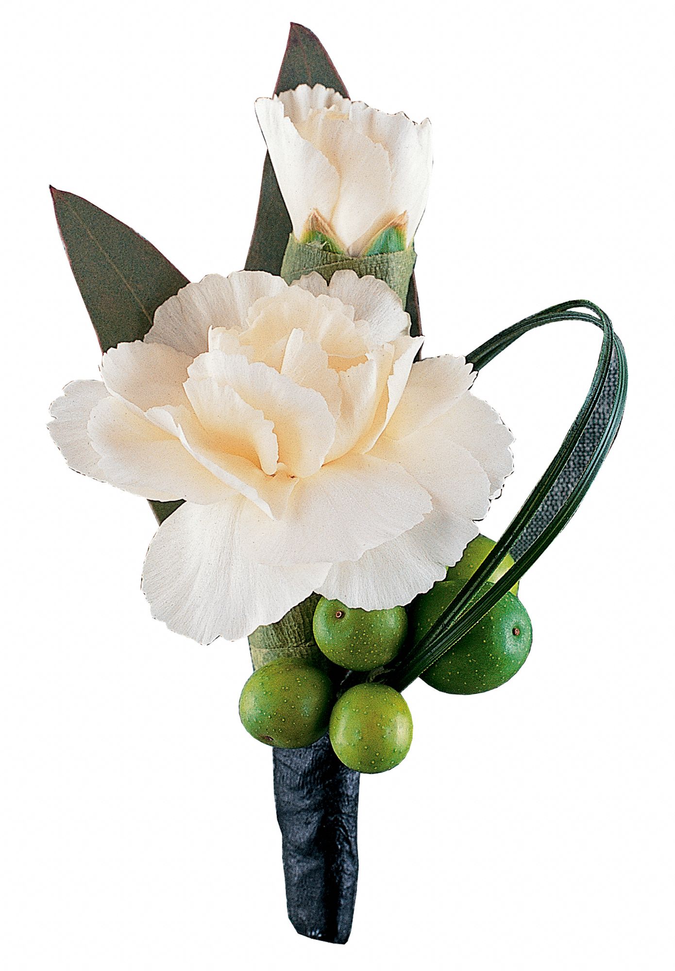 Carnation and Berries Boutonniere in West Hills&nbsp;CA, Flowers On the Hills