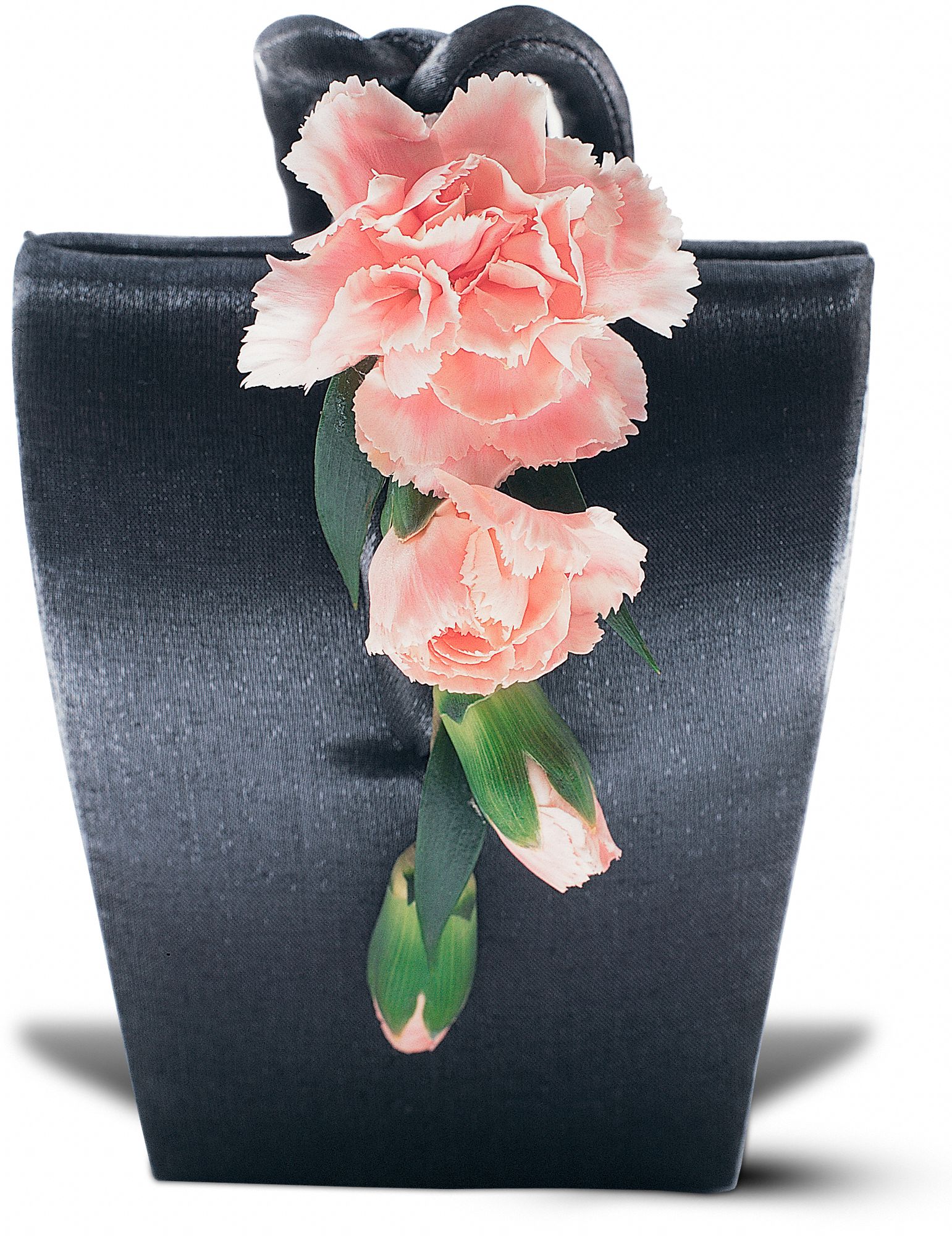 Cascading Carnations Purse Corsage in West Hills&nbsp;CA, Flowers On the Hills