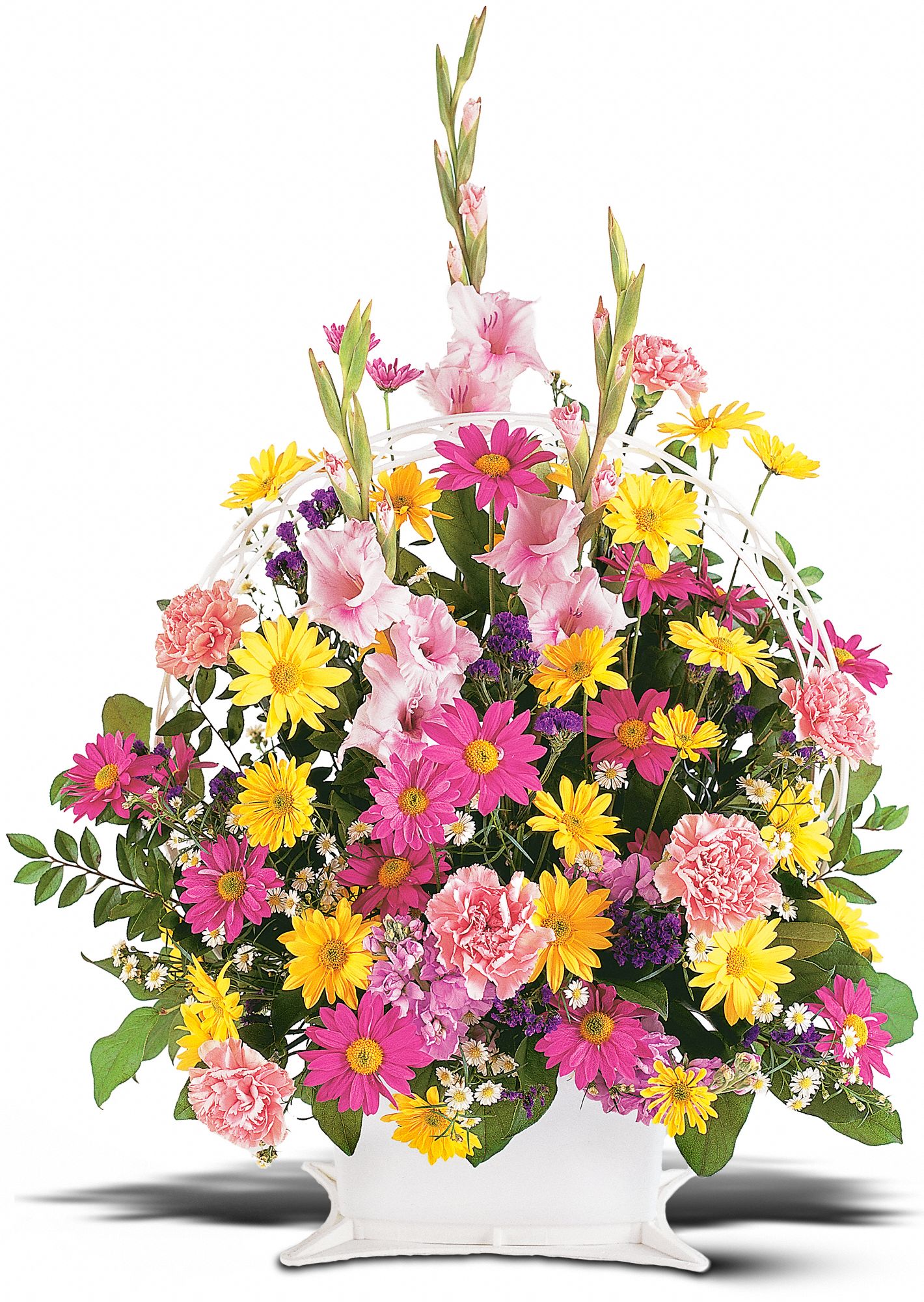Spring Remembrance Basket in West Hills&nbsp;CA, Flowers On the Hills