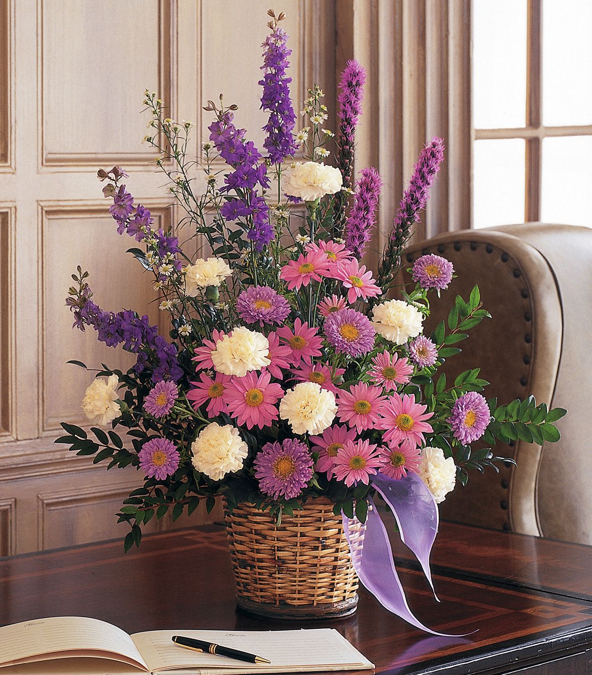 Lavender Reminder Basket