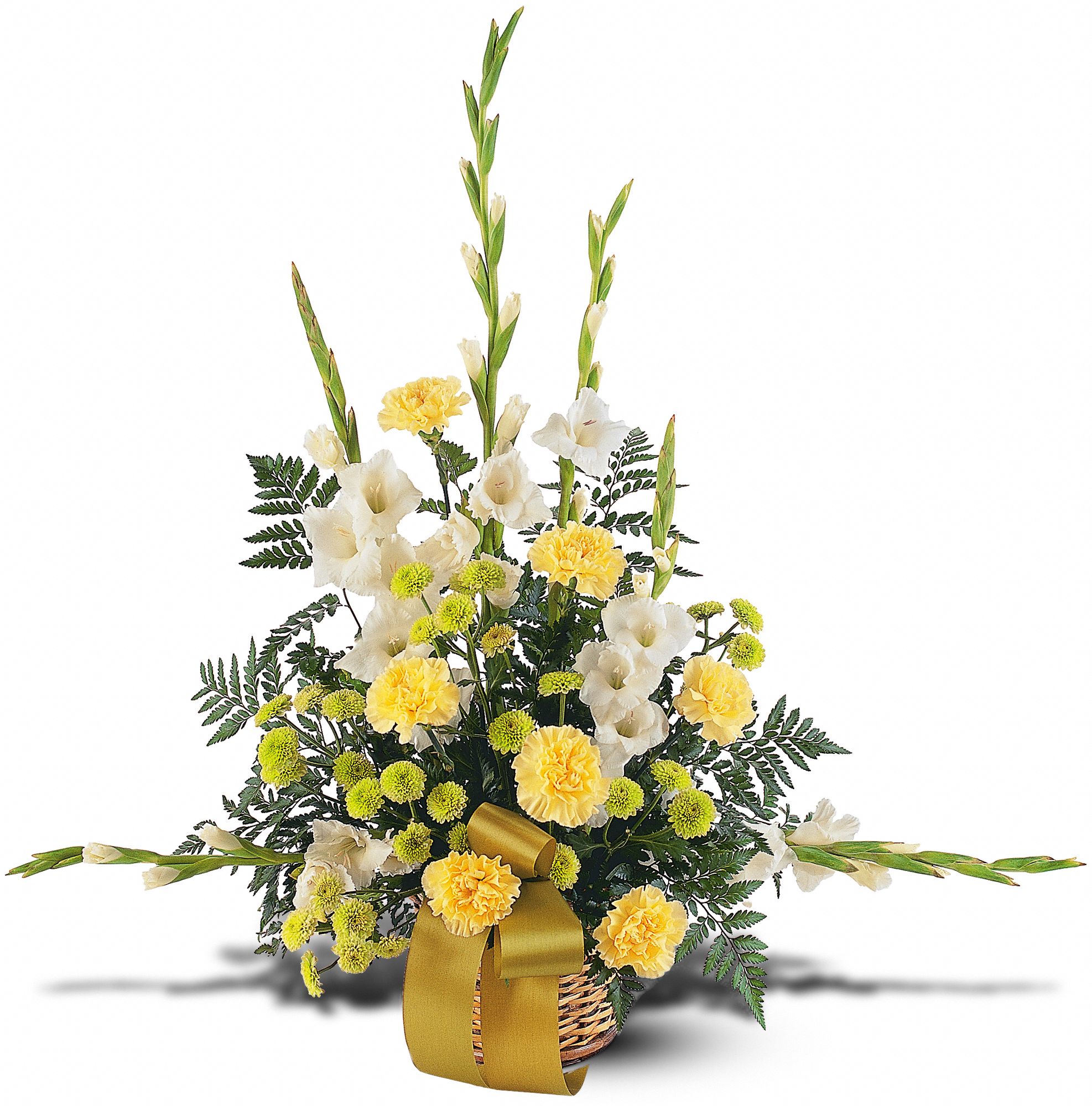 Vibrant Yellow Basket graphic
