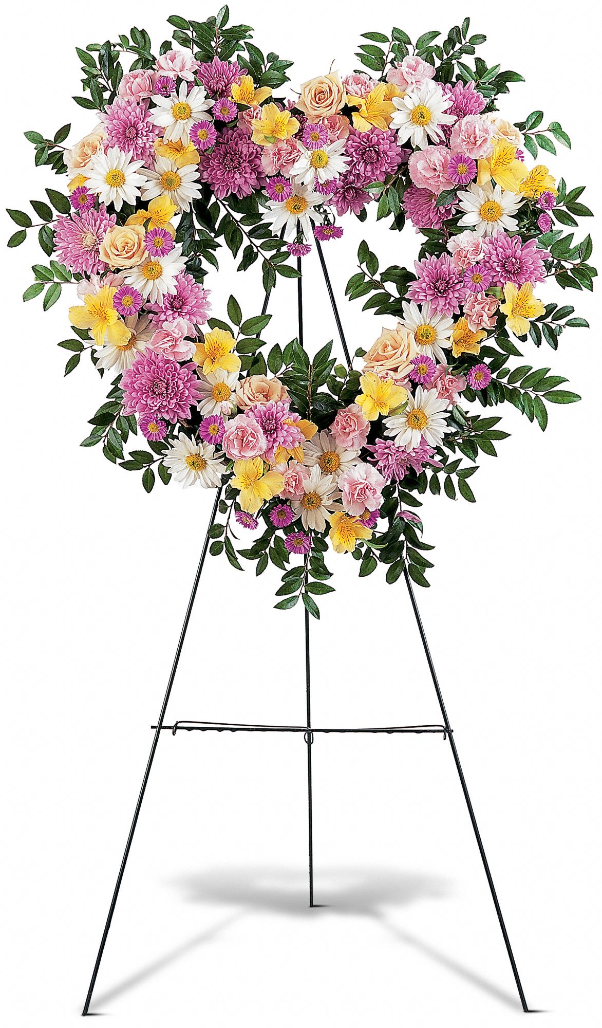 Trias Flowers, Antiques & Gifts, Miami, Florida - Loving Heart Tribute, picture