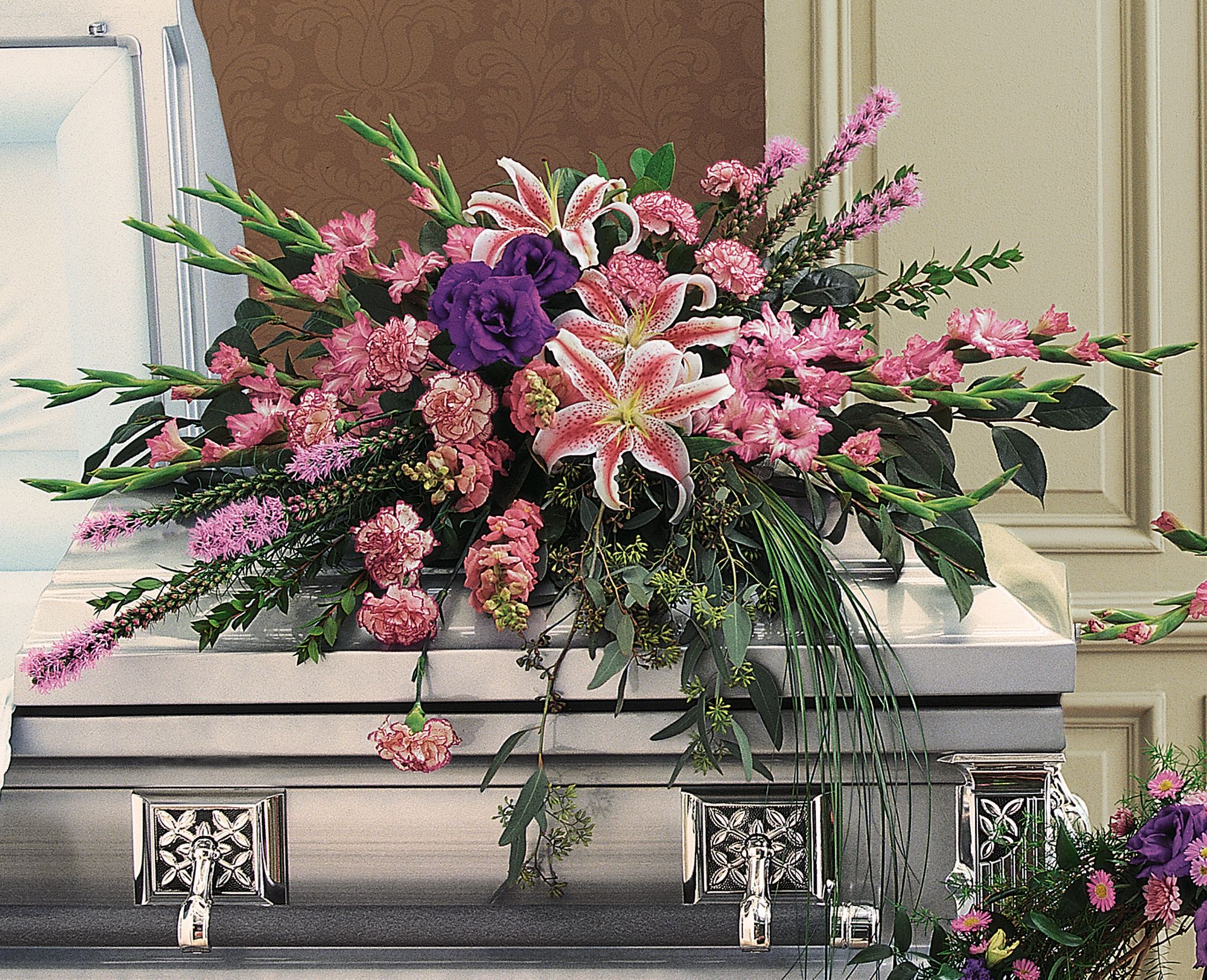 Triumphant Casket Spray Flowers