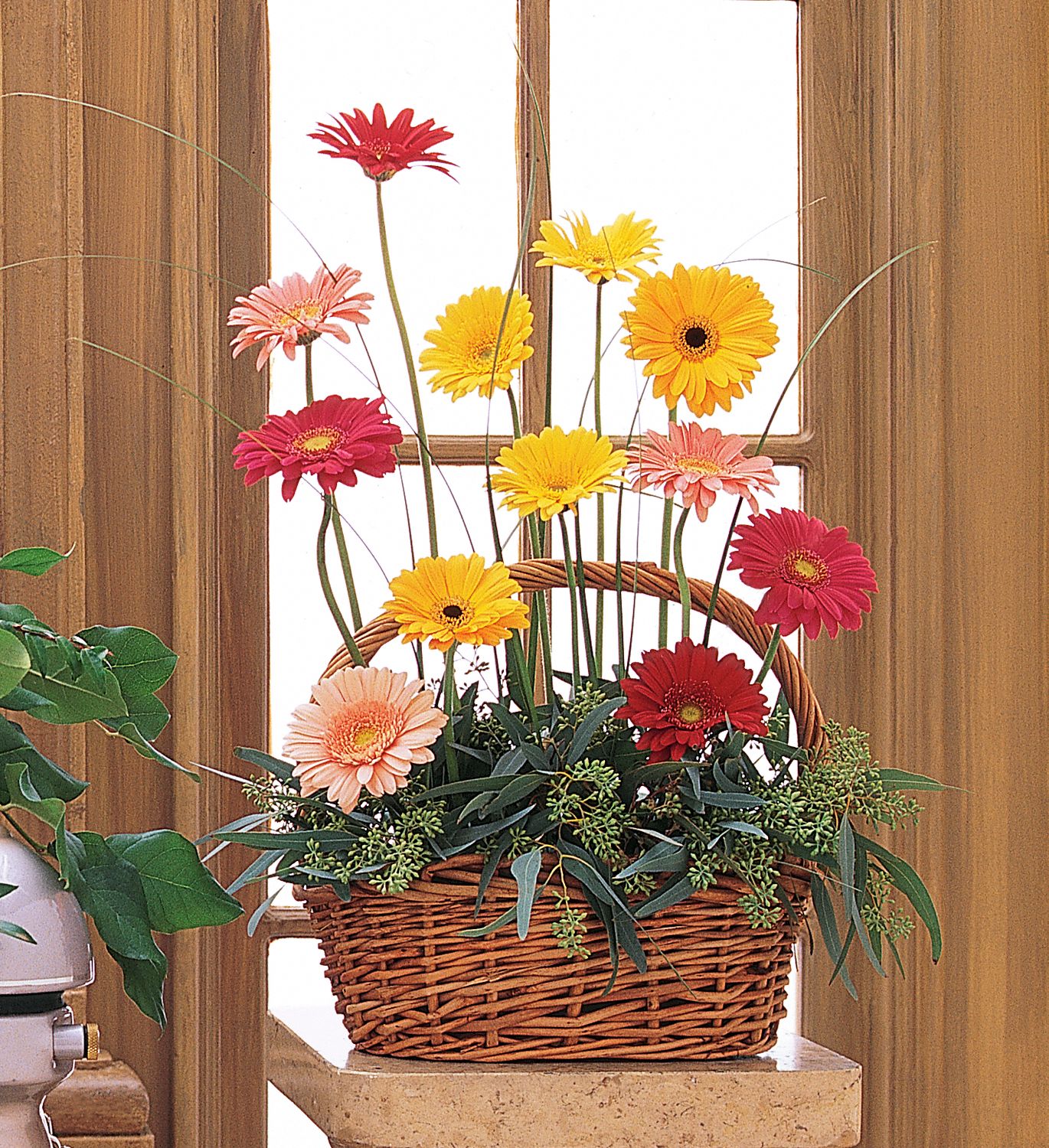 Uplifting Gerbera Basket