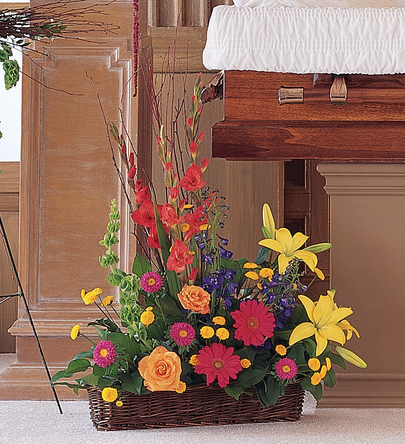 Sunshine Basket Flowers