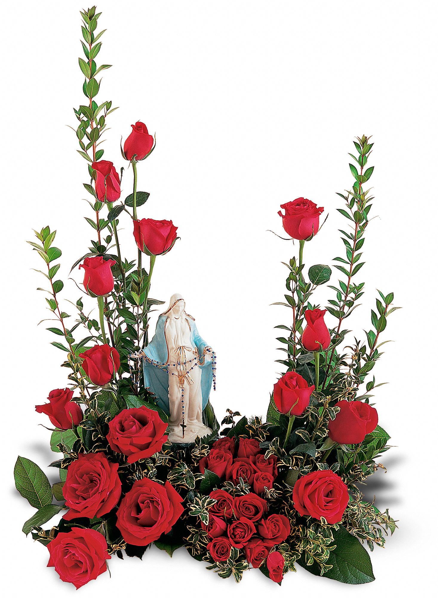 Teleflora's Our Lady of Grace in West Hills&nbsp;CA, Flowers On the Hills