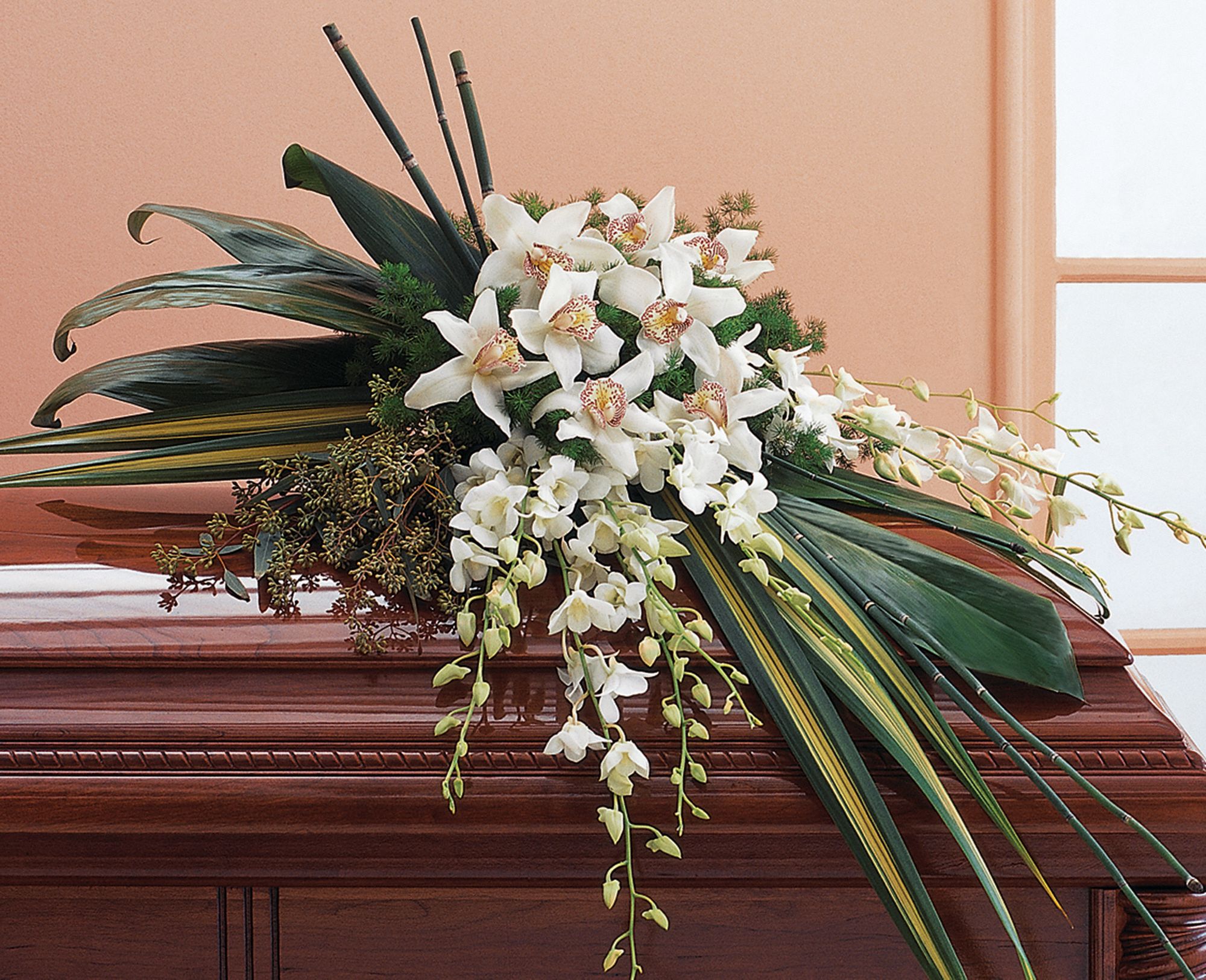 White Orchid Spray graphic
