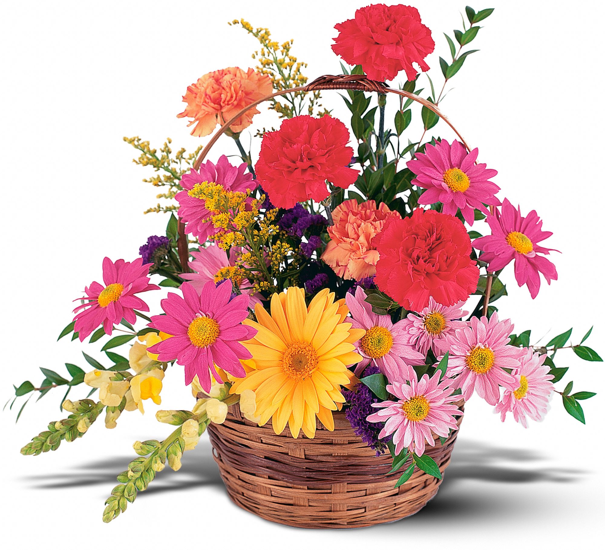 Vibrant Basket Arrangement graphic