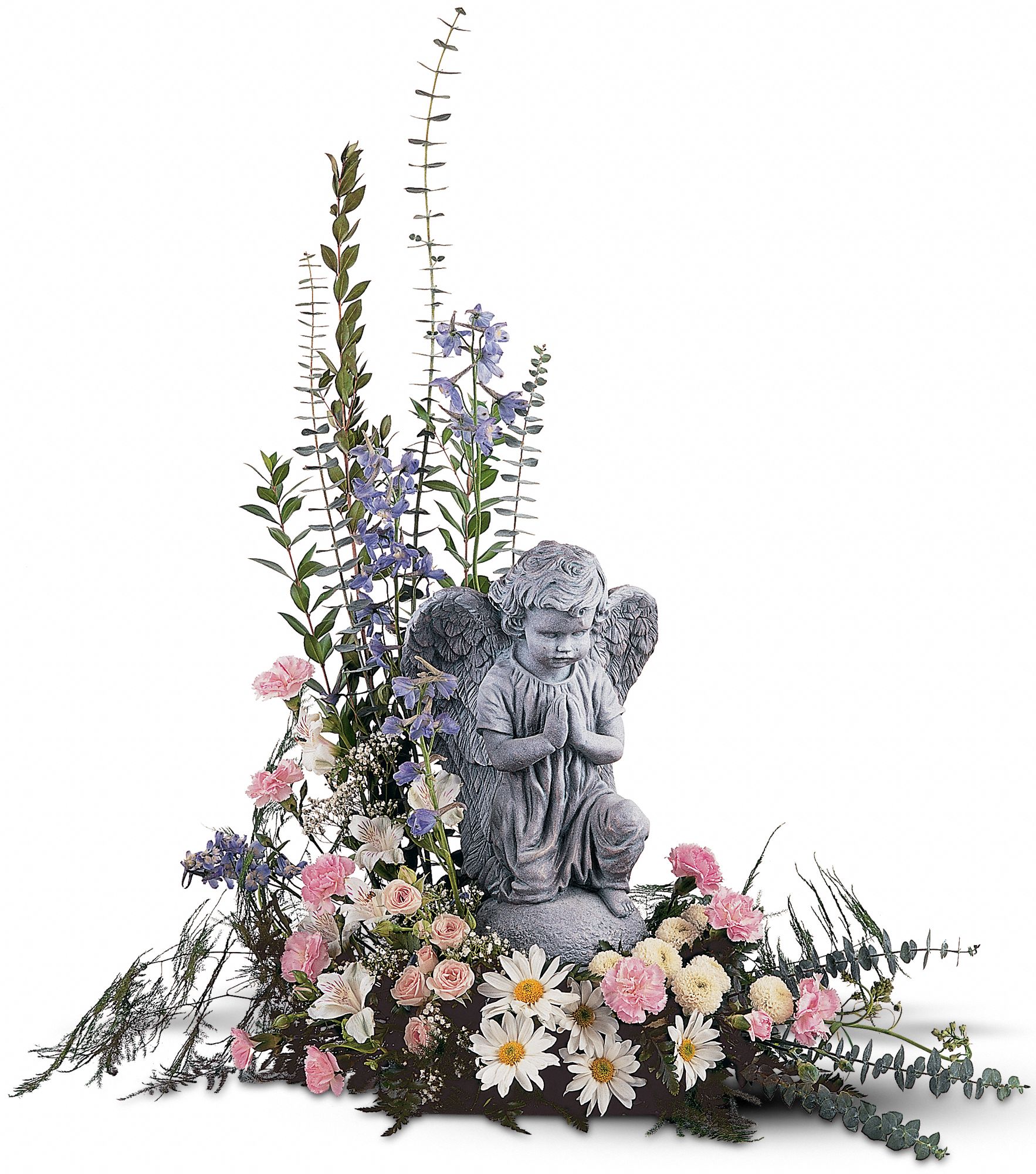 Pastel Dreams with Angel in West Hills&nbsp;CA, Flowers On the Hills