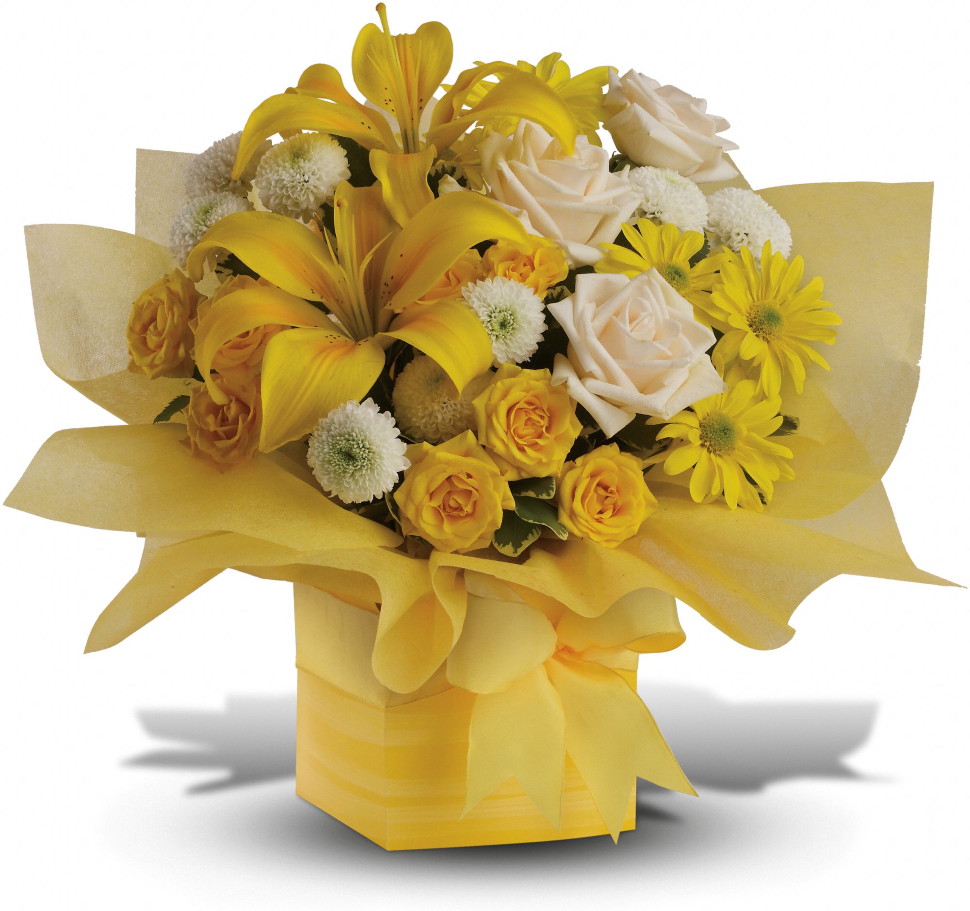 Teleflora's Sunshine Surprise Flowers