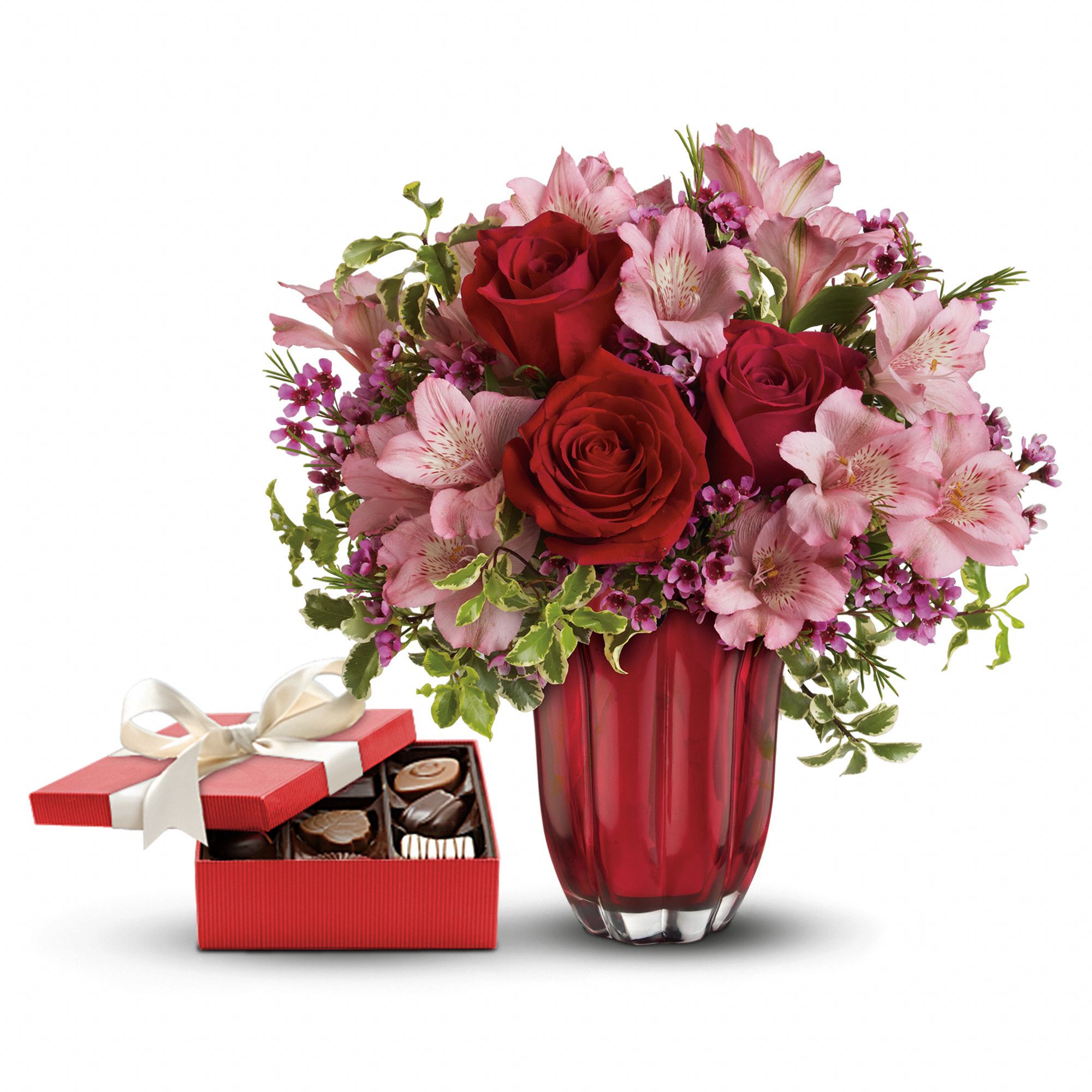 Heart�s Treasure Gift Set 1 Flowers