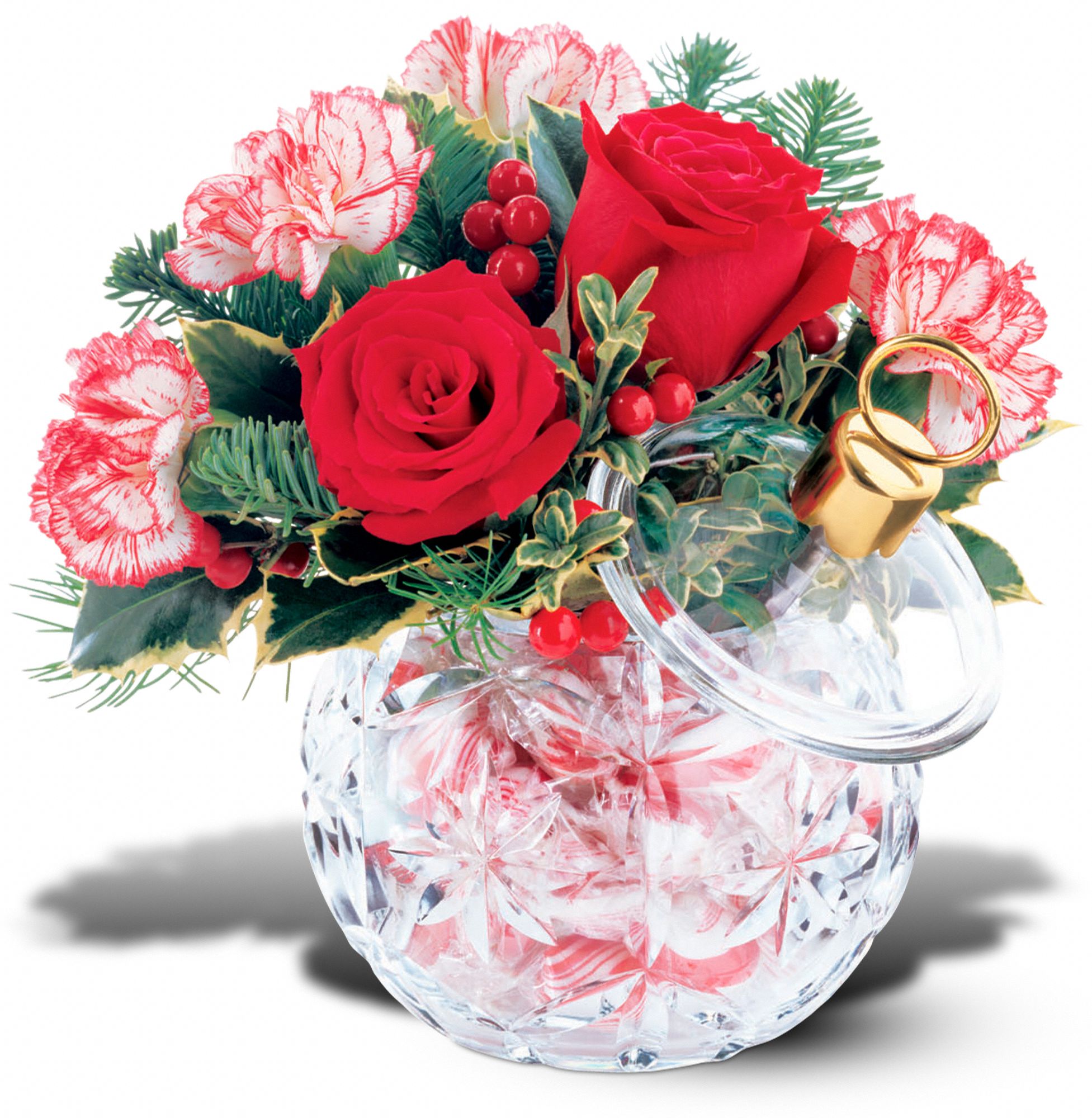 Teleflora's Crystal Ornament Bouquet, picture