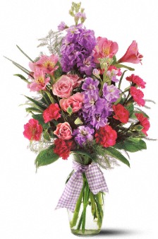 Mothers Day Flower Delivery Telefloras Fragrance Vase