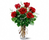 Margie's Florist II, Covington, Louisiana - 6 Red Roses, picture