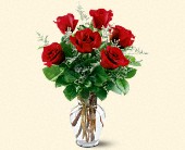 Martin Flowers, Birmingham, Alabama - 6 Red Roses, picture