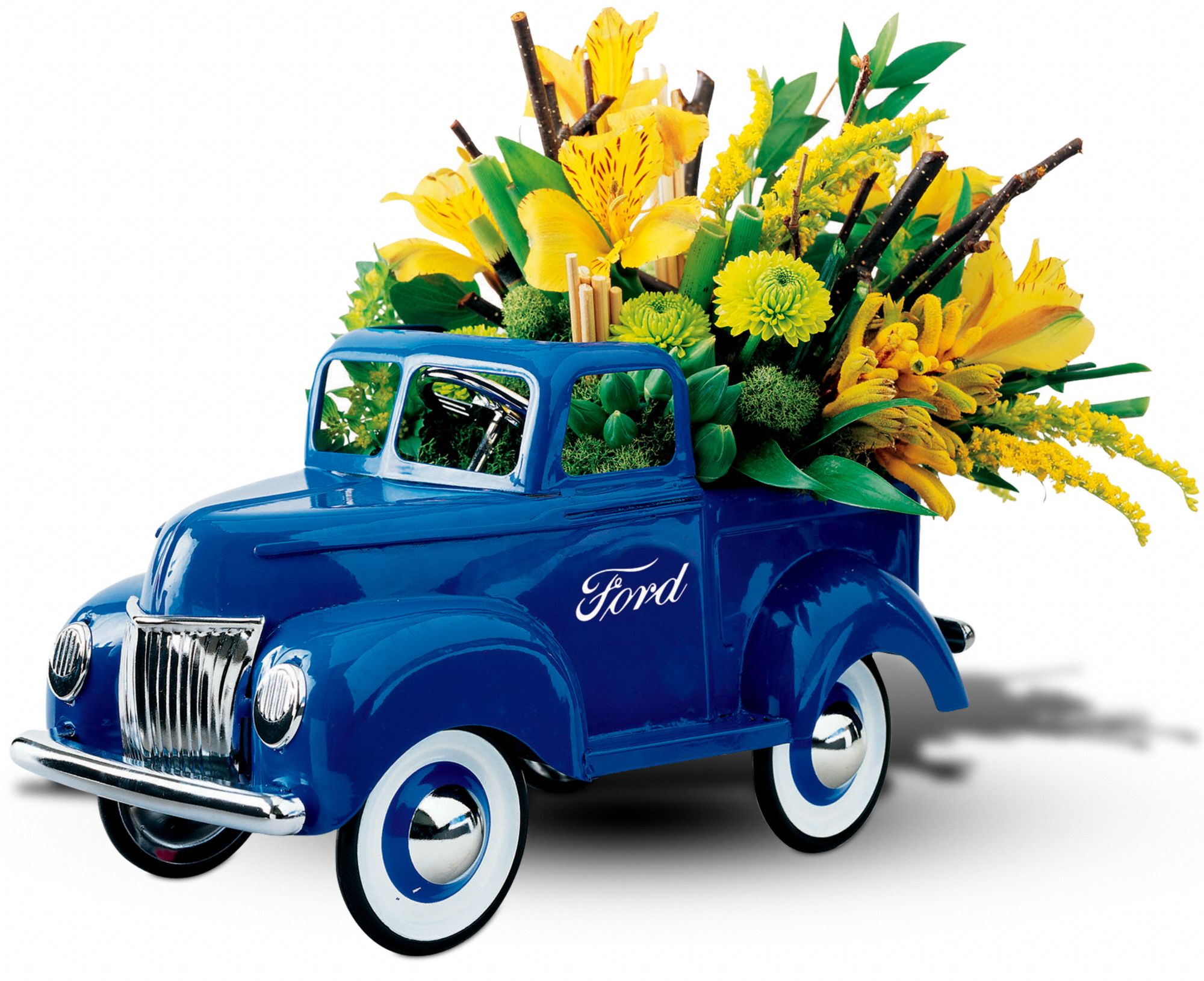 Teleflora's Classic Ford Pickup Bouquet in Blackwell&nbsp;OK, Anytime Flowers