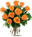12 Orange Roses in Parma OH Ed Pawlak & Son Florists