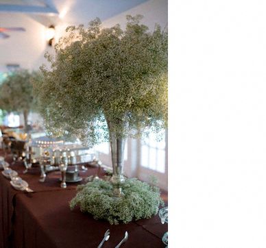 Baby's breath arrangement