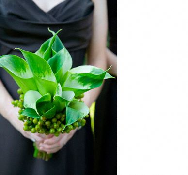 Calla bridal bouquet