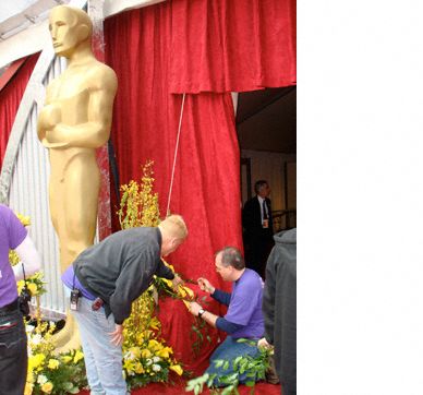 Flowers at the Oscars