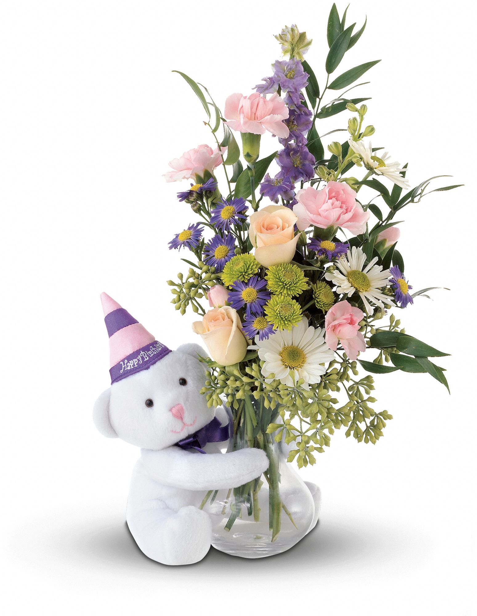 Party Bear Flowers