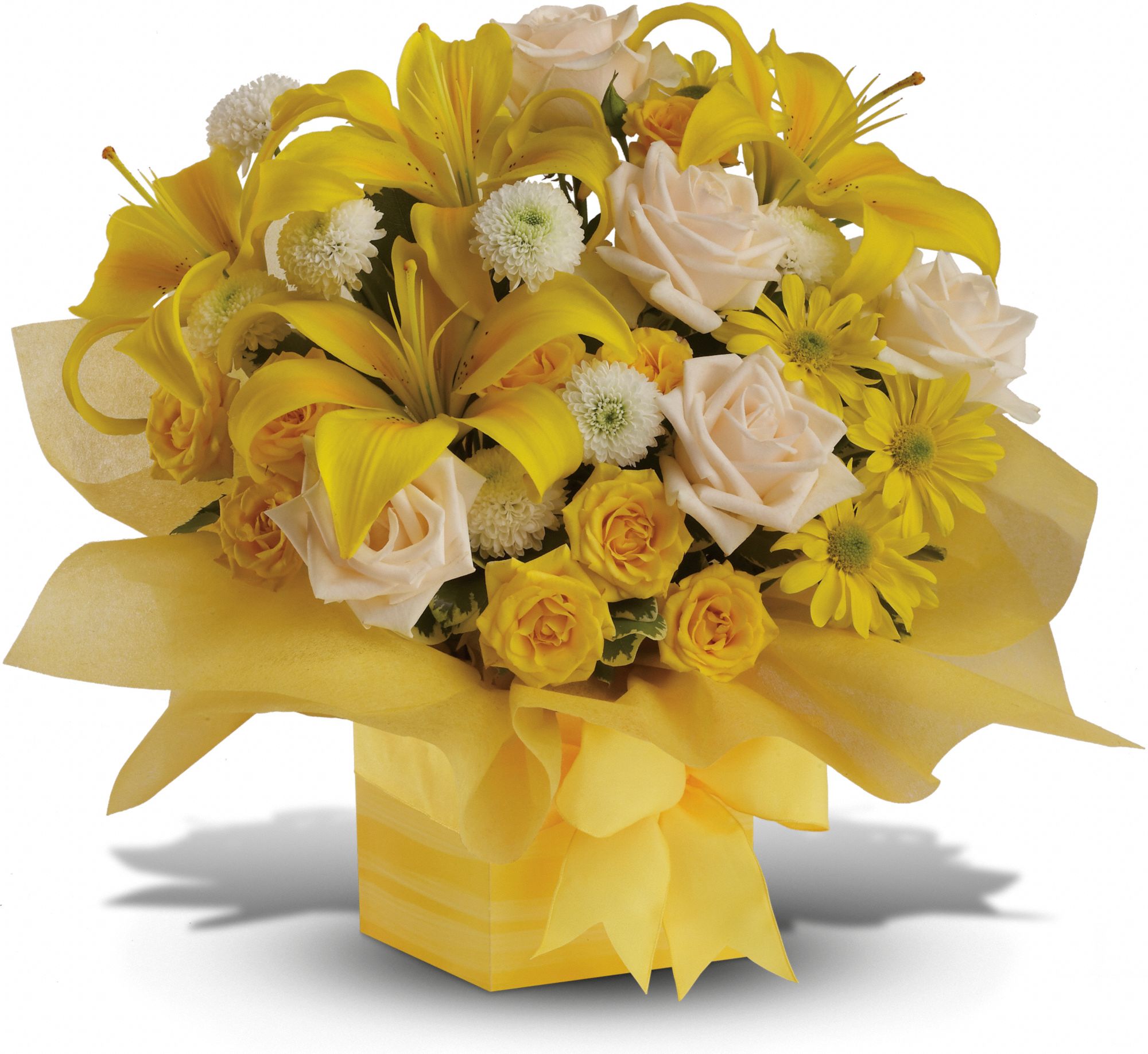 Teleflora's Sunshine Surprise Flowers