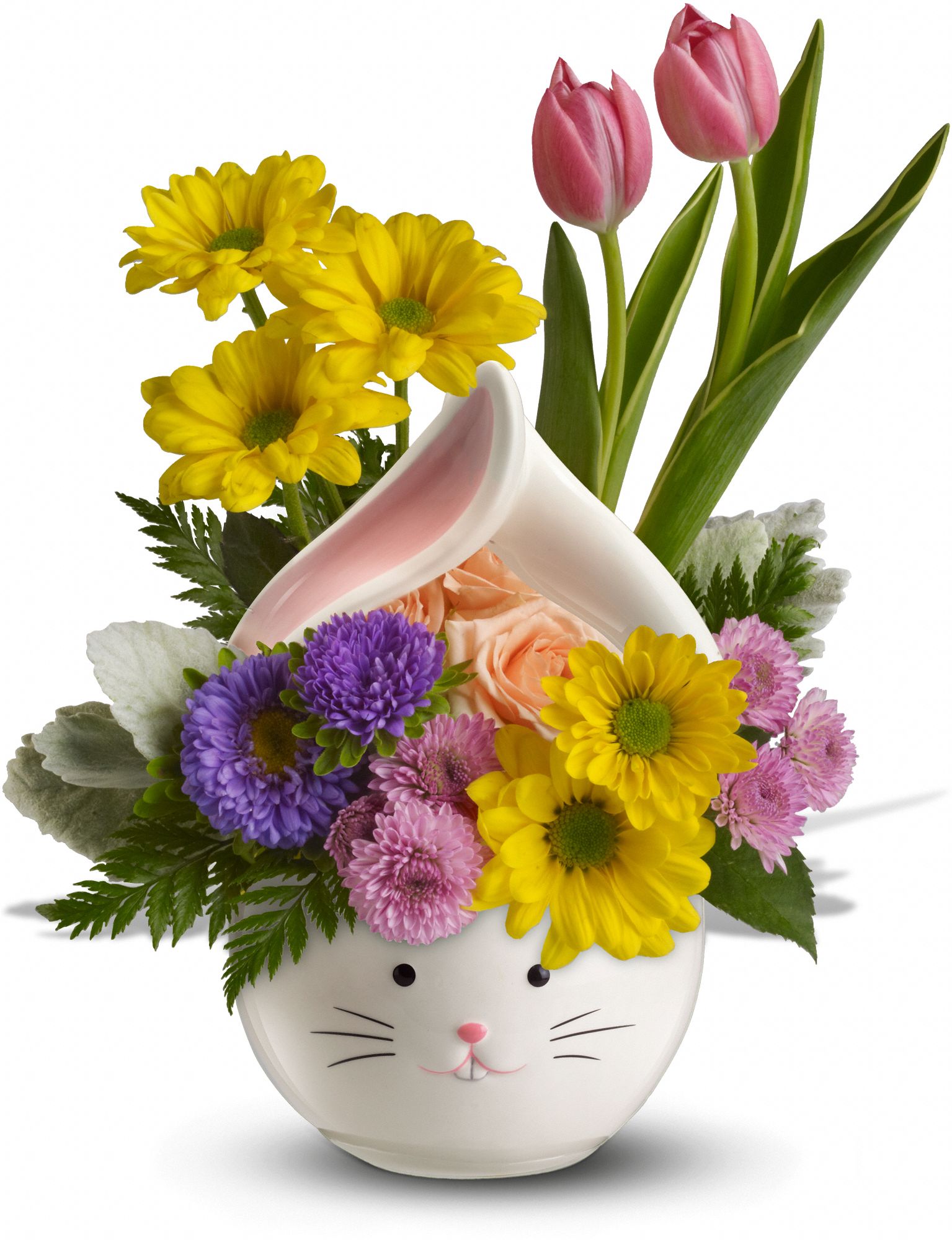 Teleflora's Easter Bunny Bouquet Flowers