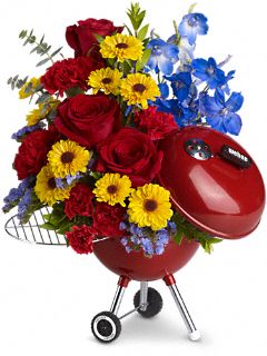 WEBER?King of the Grill by Teleflora Flowers