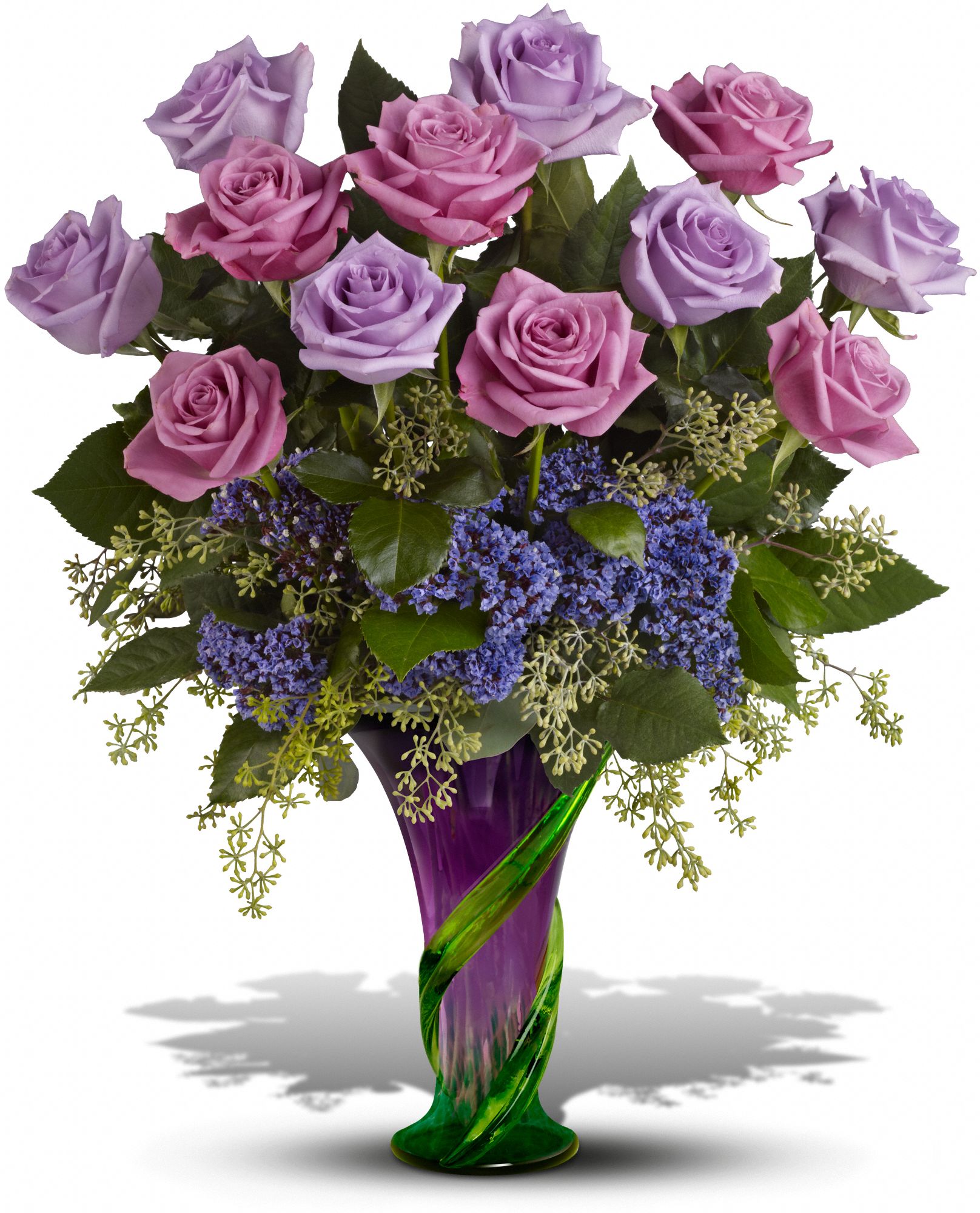Teleflora's Dazzle Her Bouquet with  Rose Flowers - Premium