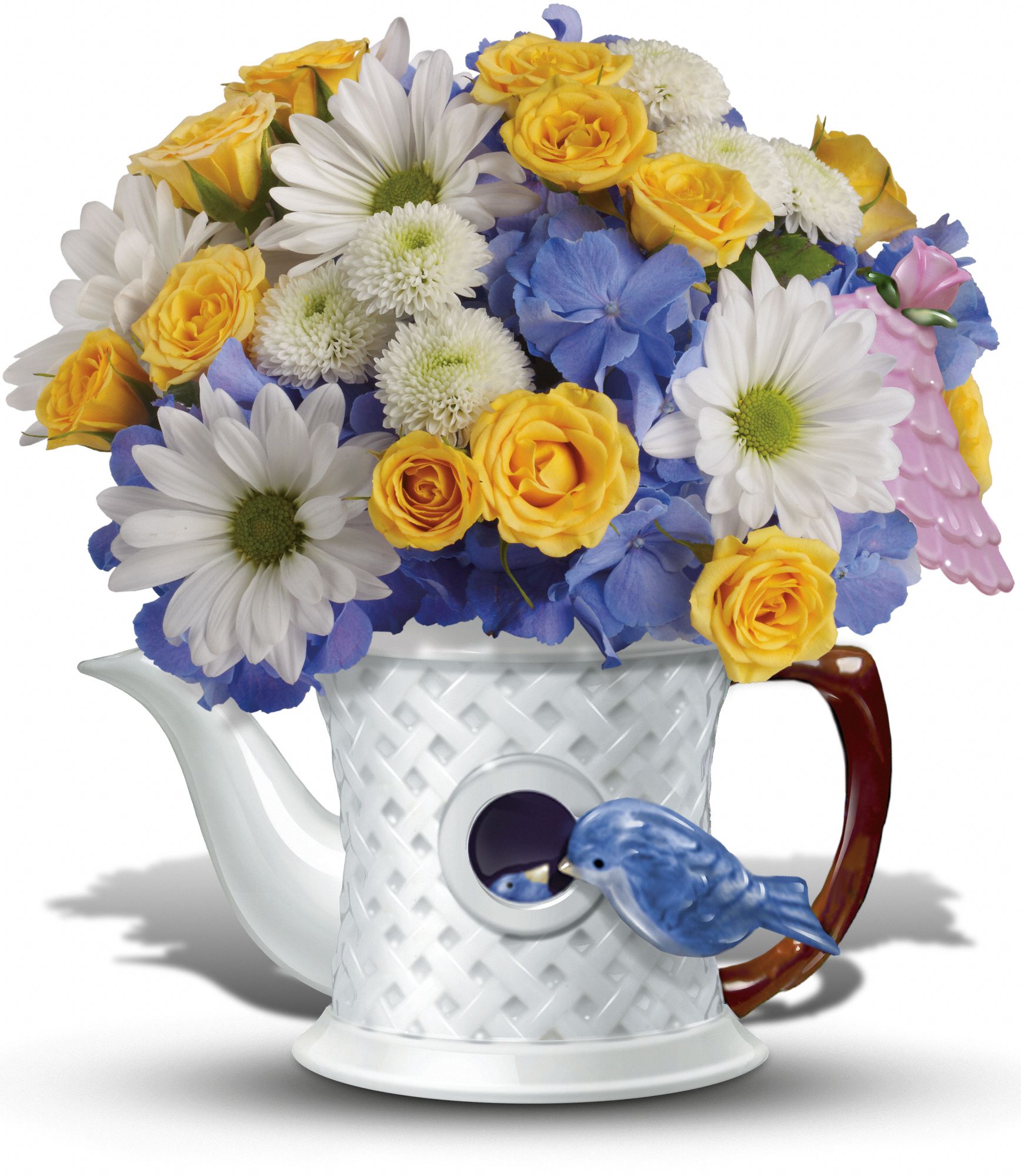 Teleflora's Peek-a-Bird Bouquet Flowers