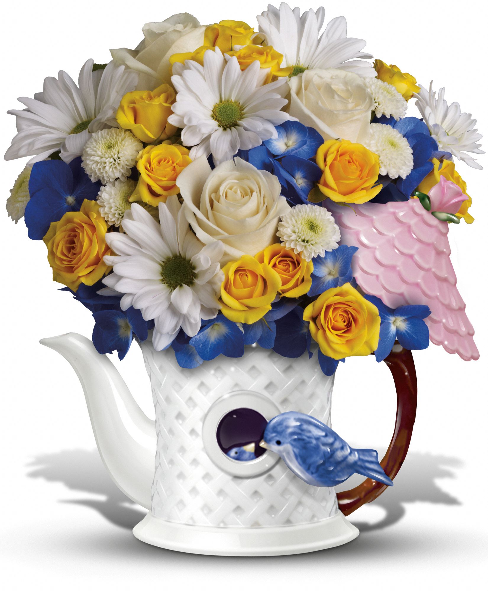 Teleflora's Peek-a-Bird Bouquet Flowers