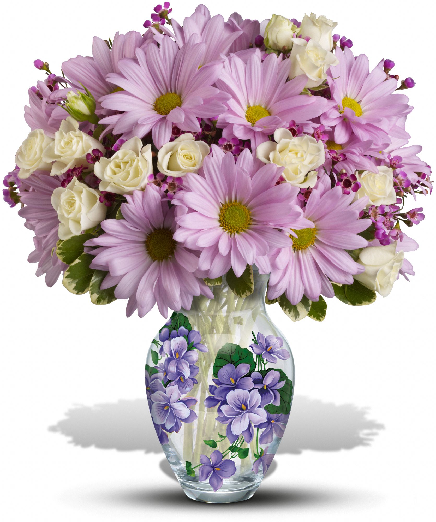 Teleflora's Very Violet Bouquet Flowers