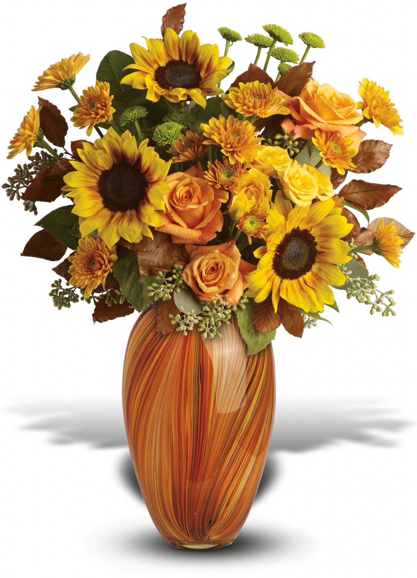 Teleflora's Golden Sunset Bouquet Flowers
