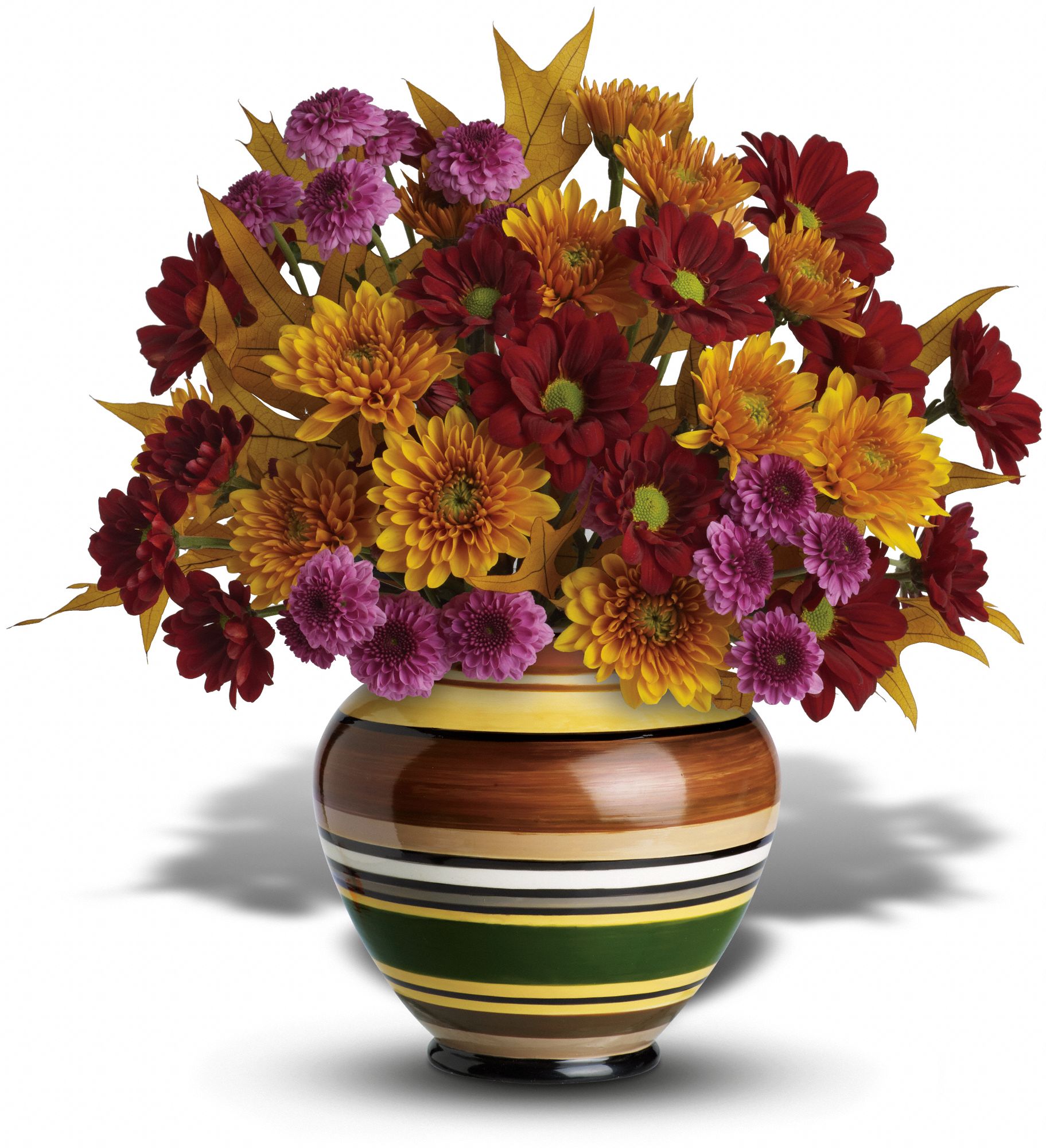 Teleflora's Rings of Autumn Bouquet Flowers