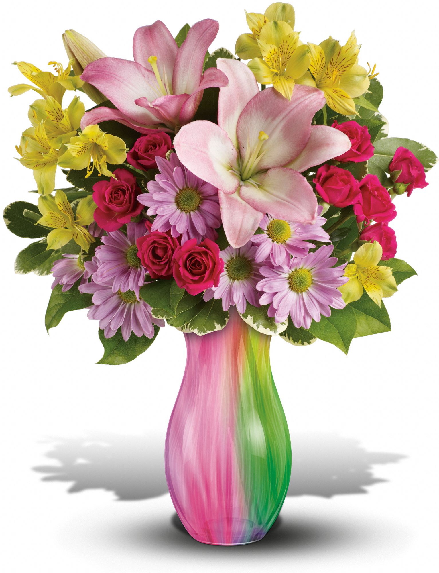 Teleflora's Shades of Spring Flowers