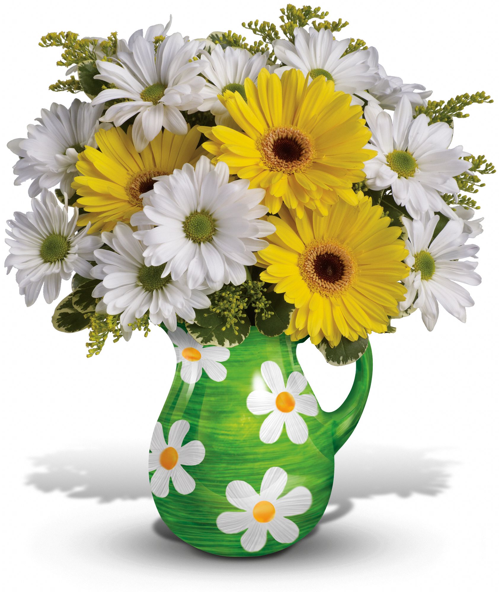 Teleflora's Darling Daisies Bouquet Flowers