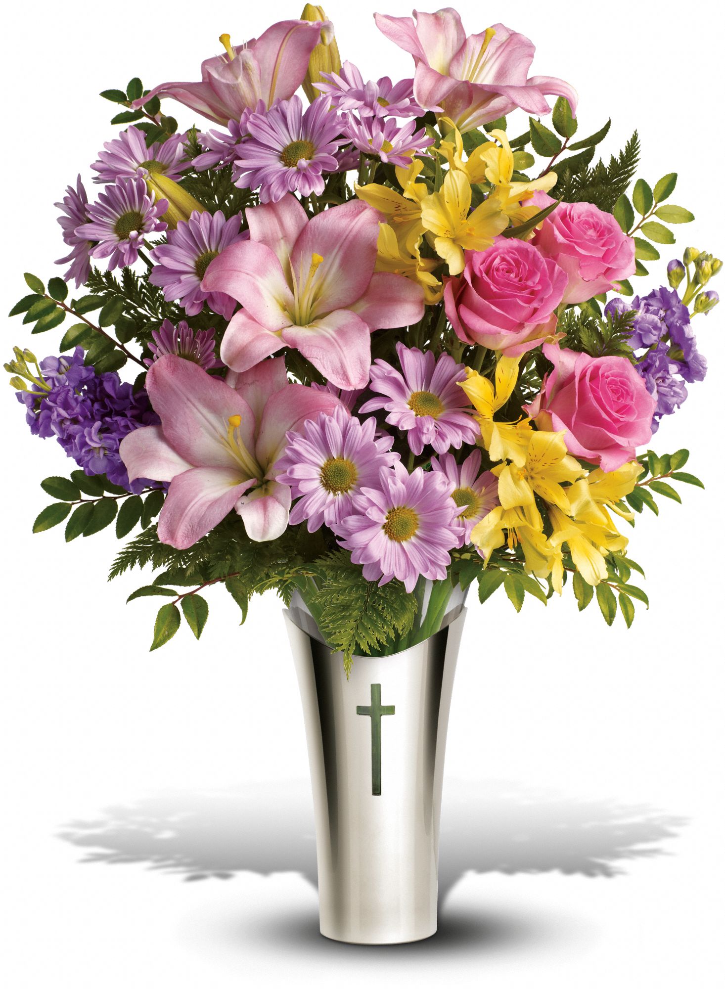 Teleflora's Silver Cross Bouquet Flowers