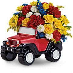 Jeep® Wrangler King of the Road by Teleflora Flowers