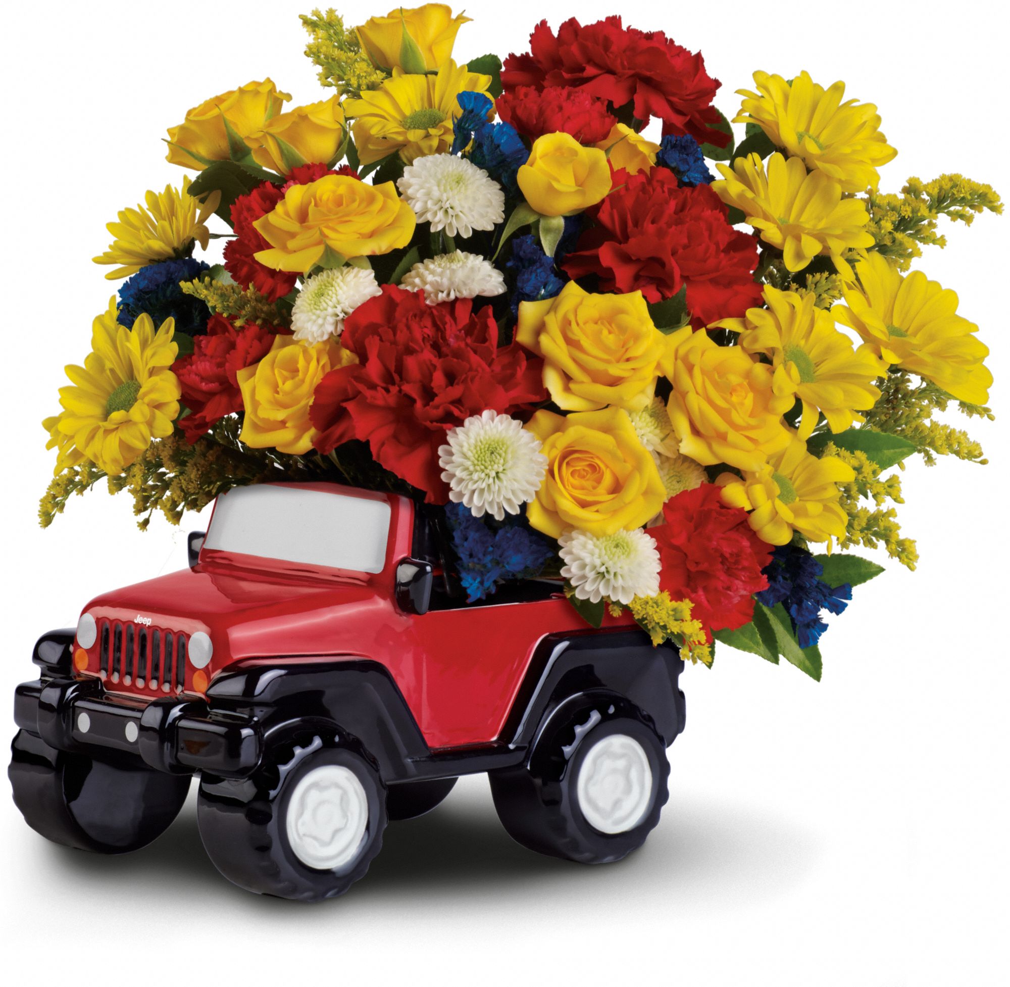 Jeep Wrangler King Of The Road by Teleflora Flowers