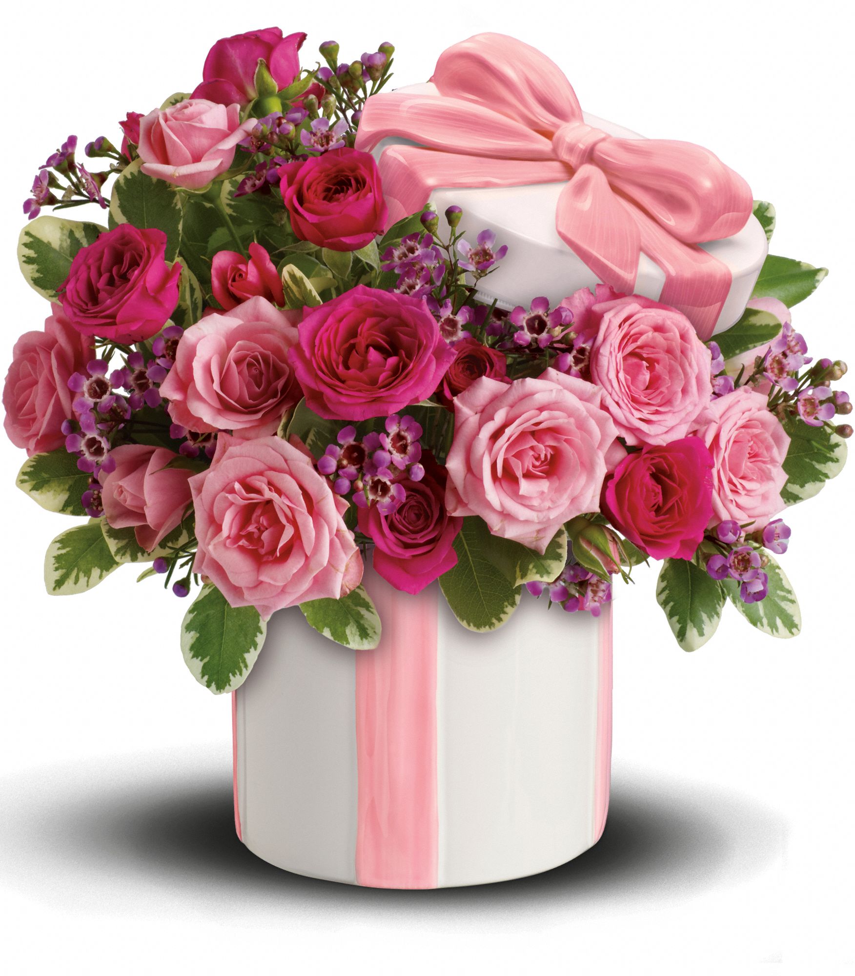 Teleflora's Hats Off to Mom Bouquet Flowers