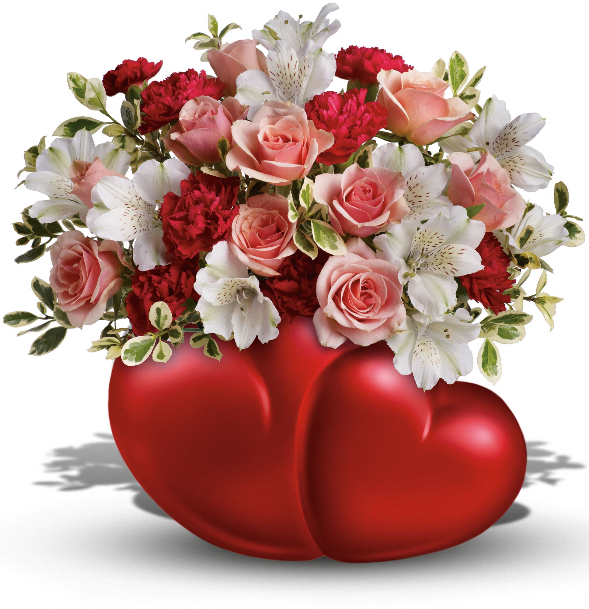 Teleflora's Twin Hearts Bouquet, picture