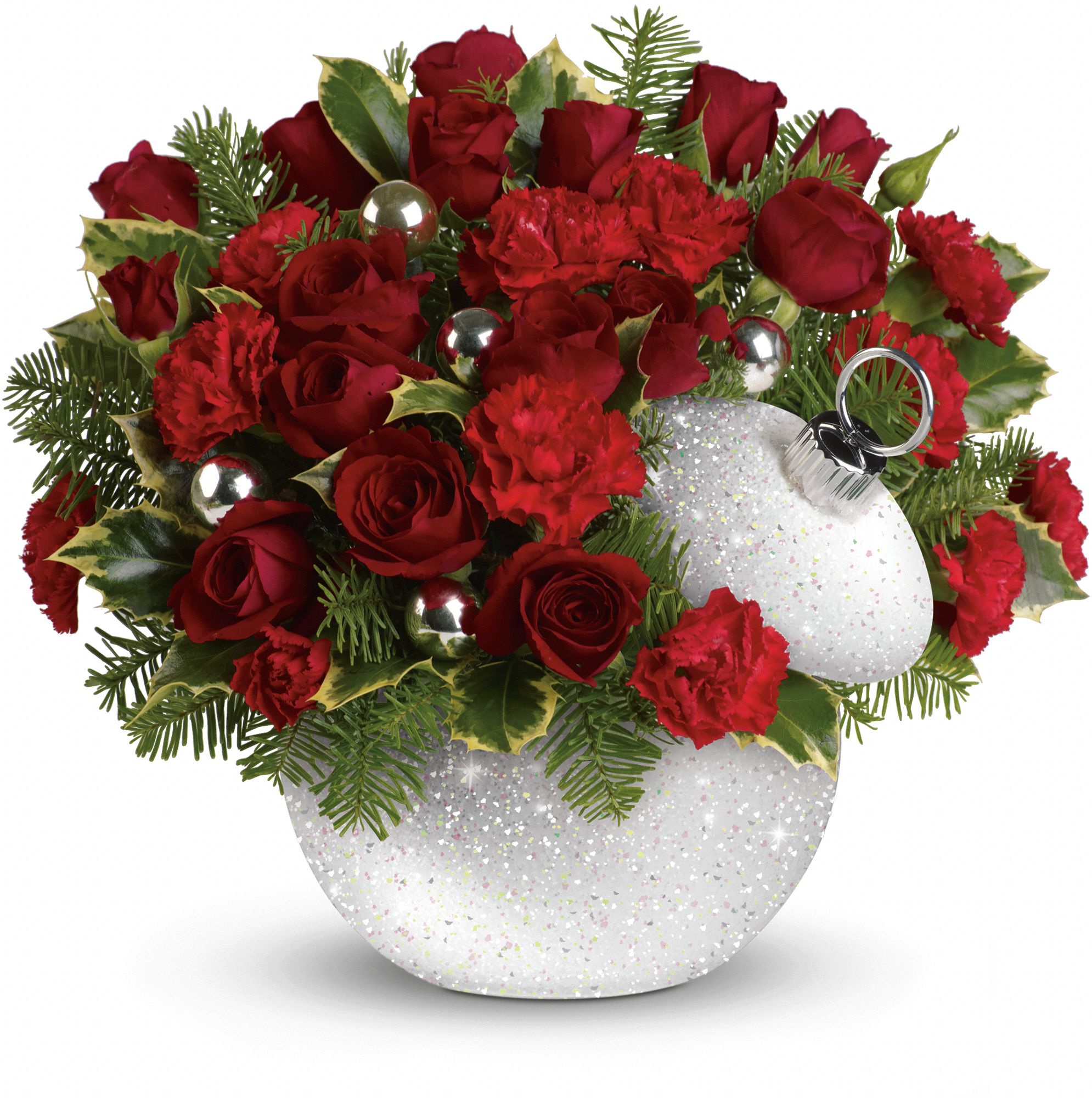 Shimmering Snow Bouquet