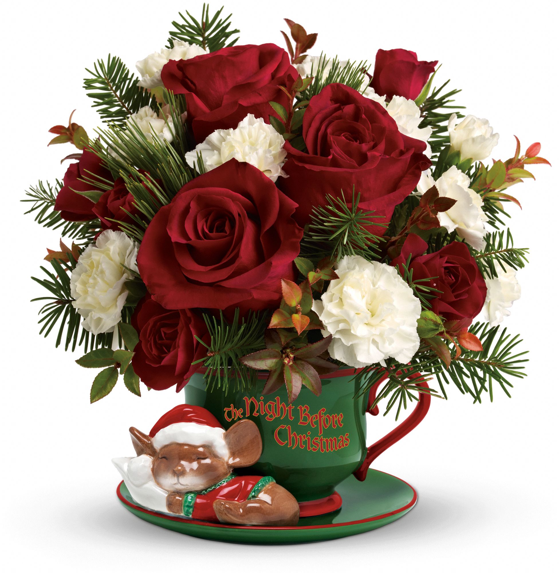 Teleflora's Send a Hug Waiting For Santa Flowers