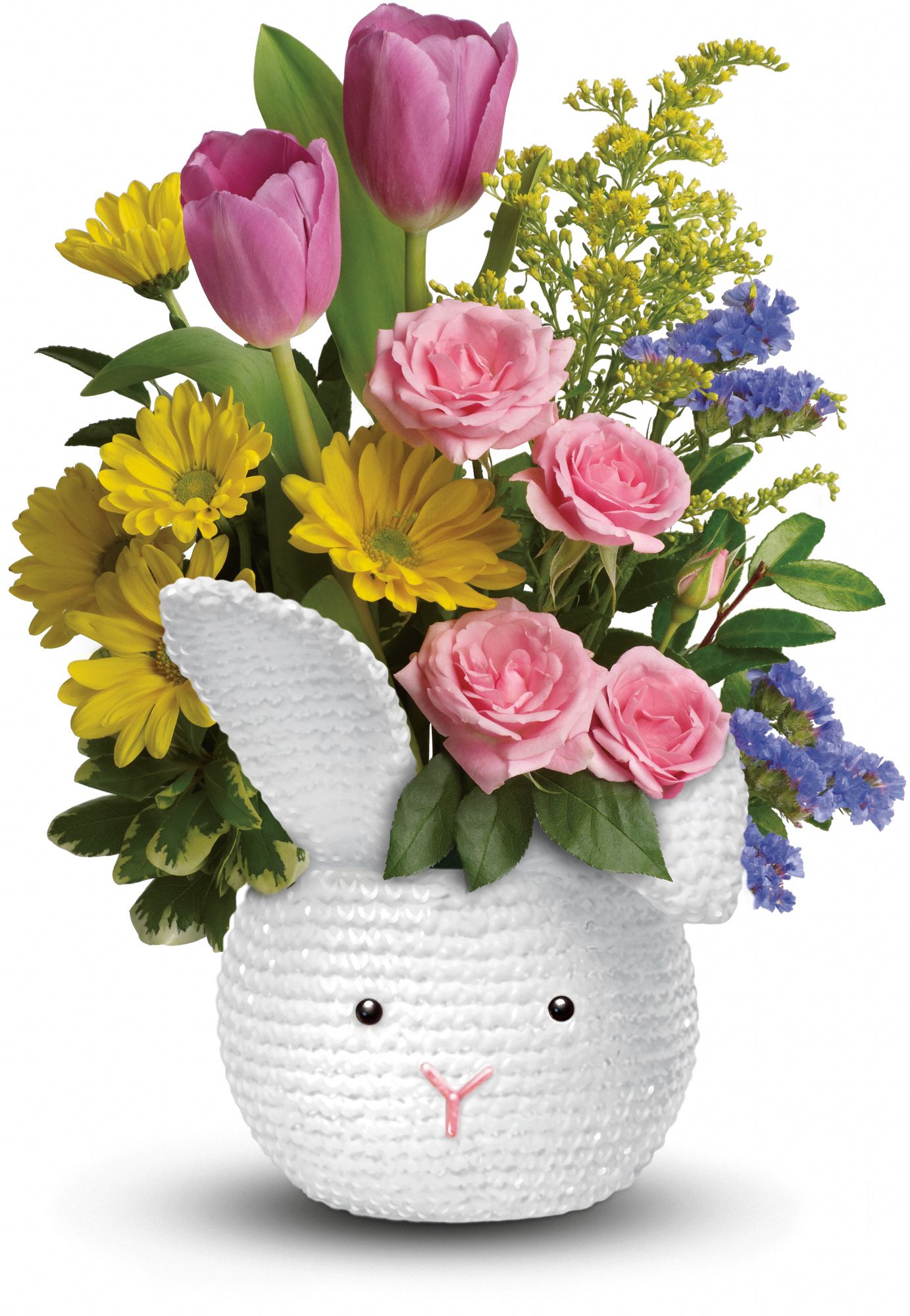 Teleflora's Cuddle Bunny Bouquet Flowers