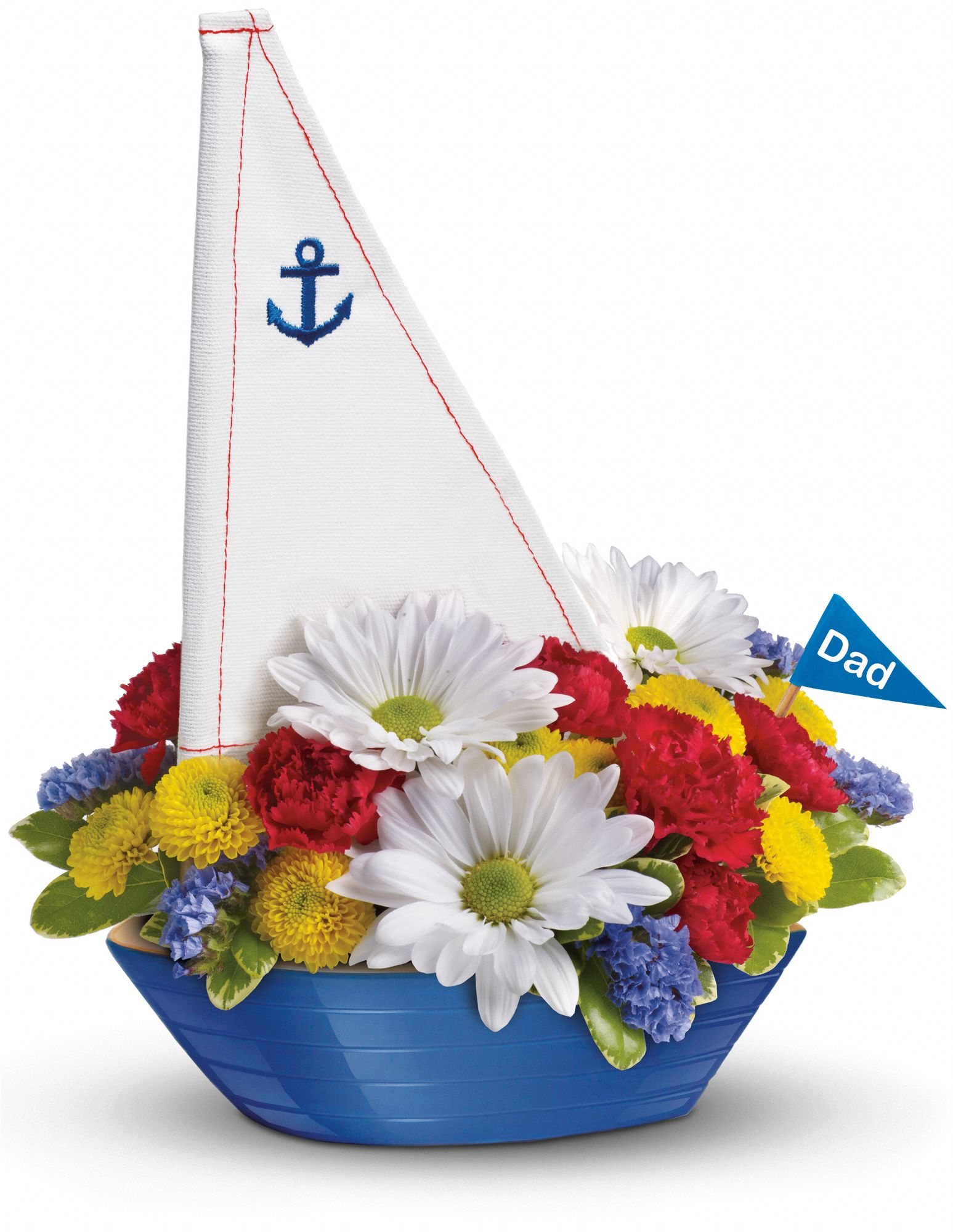 Teleflora's Anchors Aweigh Bouquet Flowers