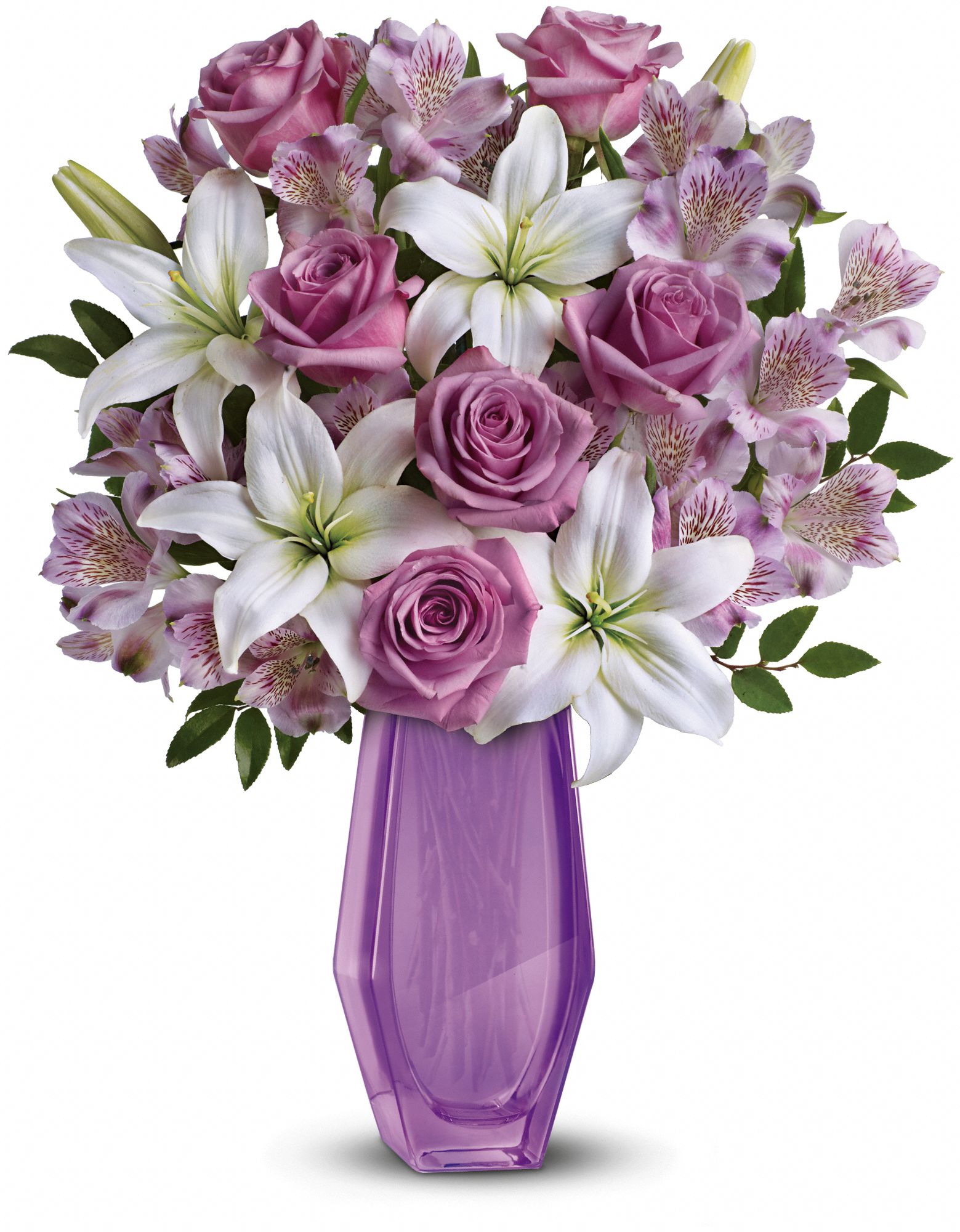 Teleflora's Lavender Beauty Bouquet Flowers