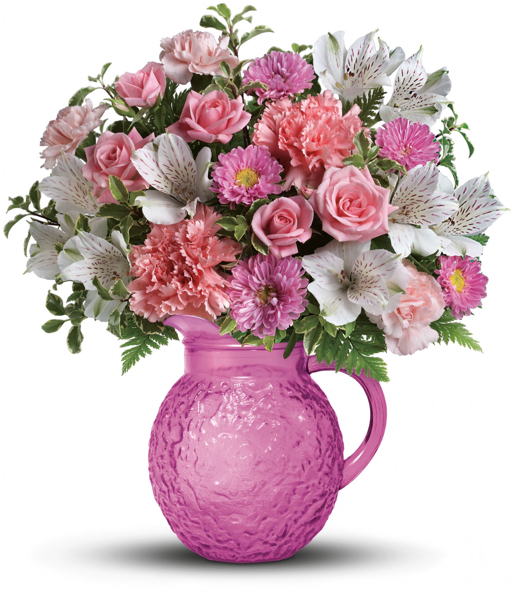 Teleflora's Pour On Pink Bouquet Flowers