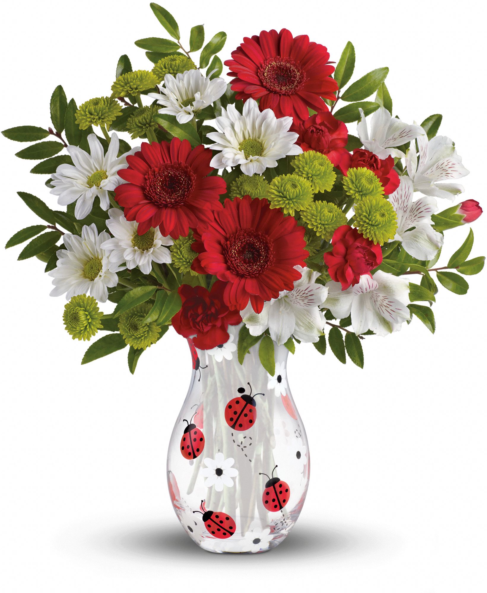 Teleflora's Lovely Ladybug Bouquet Flowers