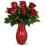 Passion's Heart Bouquet by Teleflora Flowers