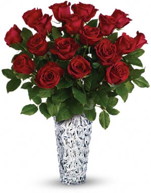 Sparkling Beauty Red Roses Bouquet